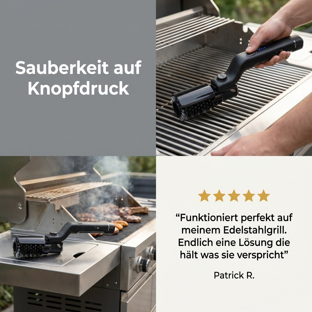GrillMaster Pro – elektrischer BBQ Cleaner