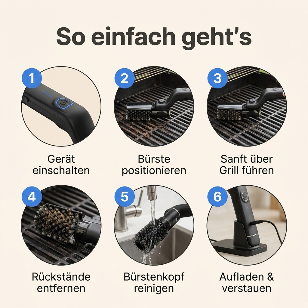 GrillMaster Pro – elektrischer BBQ Cleaner