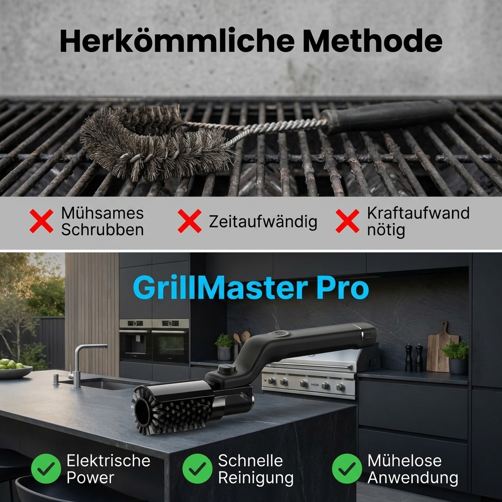 GrillMaster Pro – elektrischer BBQ Cleaner